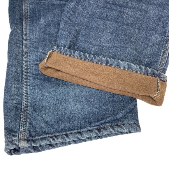 Wrangler Fleece Lined Carpenter Jeans 42x30 - Picture 10 of 10